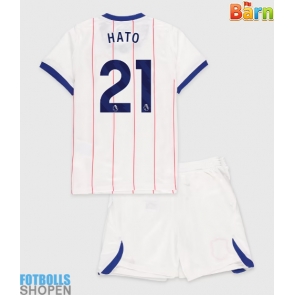 Billiga Chelsea Jorrel Hato #21 Tredjeställ Barn 2026-27 Kortärmad (+ Korta byxor)